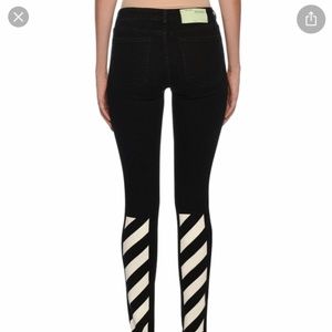 OFF-WHITE Size 24 Women's Skinny Jean